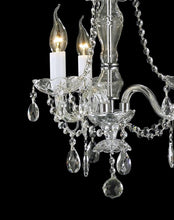 Load image into Gallery viewer, Bohemian Brilliance 3 Arm Crystal Chandelier - Chrome