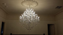 Load image into Gallery viewer, Maria Theresa Crystal Chandelier Grande 48 Light - CHROME