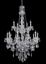 Load image into Gallery viewer, Bohemian Elegance 15 Light Crystal Chandelier- CHROME - Designer Chandelier
