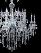Load image into Gallery viewer, Bohemian Prague 18 Light Crystal Chandelier - CHROME