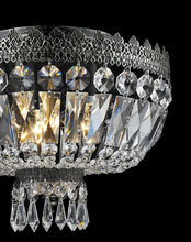 Load image into Gallery viewer, Royal French Basket Flush Mount Chandelier - Antique Bronze - W:30cm