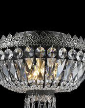 Load image into Gallery viewer, Royal French Basket Flush Mount Chandelier - Antique Bronze - W:30cm