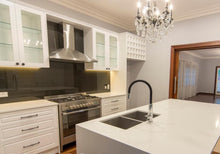 Load image into Gallery viewer, AMERICANA 6 Light Crystal Chandelier - Antique Bronze Style