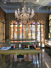 Load image into Gallery viewer, Bohemian Brilliance 12 Arm Crystal Chandelier- GOLD