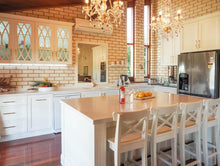 Load image into Gallery viewer, Bohemian Elegance 5 Arm Crystal Chandelier - GOLD