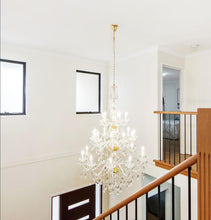 Load image into Gallery viewer, Bohemian Elegance 25 Light Crystal Chandelier- GOLD