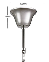 Load image into Gallery viewer, NewYork Oasis Spiral Chandelier - Chrome - Width: 60cm