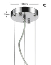 Load image into Gallery viewer, Modular Crystal Pendant - 30cm - Designer Chandelier