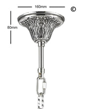 Load image into Gallery viewer, Americana 15 Light Crystal Chandelier - Silver Plated - Designer Chandelier