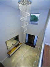 Load image into Gallery viewer, Contemporary Spiral LED Chandelier - W:100cm H:300cm