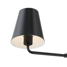 Load image into Gallery viewer, Keenan Collection - 2 Light - Chandelier - Matte Black Frame