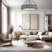 Load image into Gallery viewer, Kirby Collection - Chandelier - Matte Black Frame - W:57cm