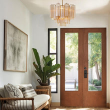 Load image into Gallery viewer, Odelle Collection - Ring Chandelier - Satin Brass - W:45cm