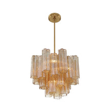 Load image into Gallery viewer, Odelle Collection - Ring Chandelier - Satin Brass - W:45cm