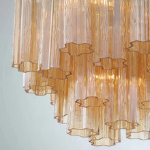 Load image into Gallery viewer, Odelle Collection - Ring Chandelier - Satin Brass - W:45cm