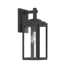 Load image into Gallery viewer, Capsule Collection - 1 Light - Wall Sconce - Matte Black - H:35.6cm