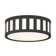 Load image into Gallery viewer, Kirby Collection - Flush Mount Chandelier - Matte Black Frame - W:36cm