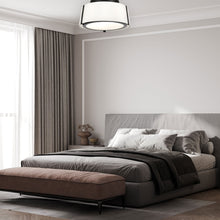 Load image into Gallery viewer, Kendal Collection - Flush Mount Chandelier- W:31cm - Matte Black Frame