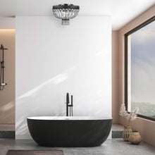 Load image into Gallery viewer, Royal French Basket Flush Mount Chandelier - Antique Bronze - W:30cm