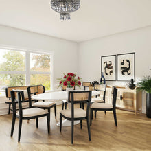 Load image into Gallery viewer, Royal French Basket Flush Mount Chandelier - Antique Bronze - W:40cm