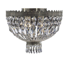 Load image into Gallery viewer, Royal French Basket Flush Mount Chandelier - Antique Bronze - W:40cm