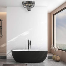 Load image into Gallery viewer, Royal French Basket Flush Mount Chandelier - Antique SILVER - W:40cm