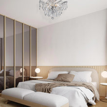 Load image into Gallery viewer, Maria Theresa Flush Mount Chandelier - Chrome Finish - W:50cm