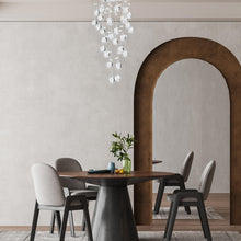 Load image into Gallery viewer, Square Cluster LED Crystal Chandelier - Width:20cm Height:60cm