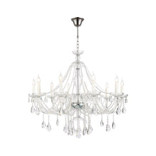 Load image into Gallery viewer, Bohemian Brilliance 10 Arm Crystal Chandelier - Chrome