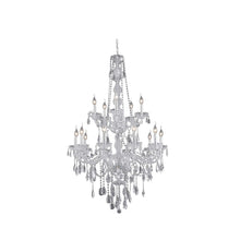 Load image into Gallery viewer, Bohemian Elegance 15 Light Crystal Chandelier- CHROME