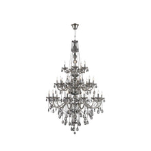 Load image into Gallery viewer, Bohemian Elegance 25 Light Crystal Chandelier- SMOKE