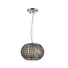 Load image into Gallery viewer, Infinity Pendant Lamp - Smoke Crystal - W:25 H:15cm