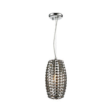 Load image into Gallery viewer, Infinity Pendant Lamp - Smoke Crystal - W:14 H:25cm