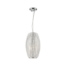 Load image into Gallery viewer, Infinity Pendant Lamp - Clear Crystal - W:20 H:38cm