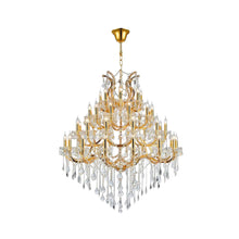 Load image into Gallery viewer, Maria Theresa Crystal Chandelier Grande 48 Light- GOLD
