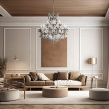 Load image into Gallery viewer, Maria Theresa Crystal Chandelier Grande 19 Light - SMOKE
