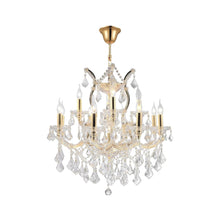 Load image into Gallery viewer, Maria Theresa Crystal Chandelier Grande 13 Light - GOLD