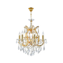 Load image into Gallery viewer, Maria Theresa Crystal Chandelier Grande 7 Light - GOLD