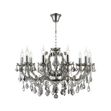 Load image into Gallery viewer, Maria Theresa Crystal Chandelier Grande 10 Light - SMOKE