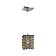 Load image into Gallery viewer, Single Crystalia Pendant Light - Golden Teak