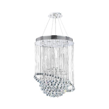Load image into Gallery viewer, Saturn Ball LED Crystal Chandelier - Width:66 Height:90cm