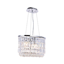 Load image into Gallery viewer, Modena Crystal Pendant - Oval Multi Tier W: 50cm