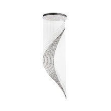 Load image into Gallery viewer, Contemporary Wave LED Chandelier - SMOKE - W:80cm H:260cm