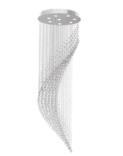 Load image into Gallery viewer, Contemporary Wave LED Chandelier - W:60cm H:190cm