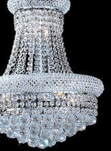 Load image into Gallery viewer, Royal Empress Basket Chandelier - CHROME - W:40cm