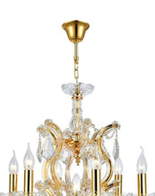 Load image into Gallery viewer, Maria Theresa Crystal Chandelier Grande 7 Light - GOLD