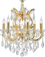 Load image into Gallery viewer, Maria Theresa Crystal Chandelier Grande 7 Light - GOLD