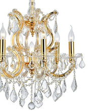 Load image into Gallery viewer, Maria Theresa Crystal Chandelier Grande 7 Light - GOLD