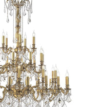 Load image into Gallery viewer, AMERICANA 45 Light Crystal Chandelier - Brass Finish