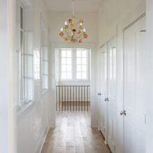 Load image into Gallery viewer, Brittany Collection - Sage Rose Chandelier - red